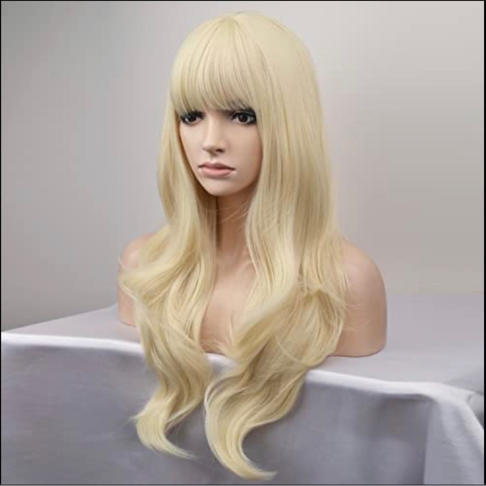 Blonde wig for women
